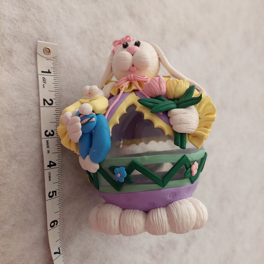 CWC  Collectible Glass Easter Bunny NIB - Picture 8 of 10